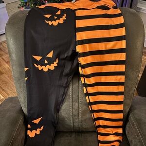 Halloween Pumpkin Leggings